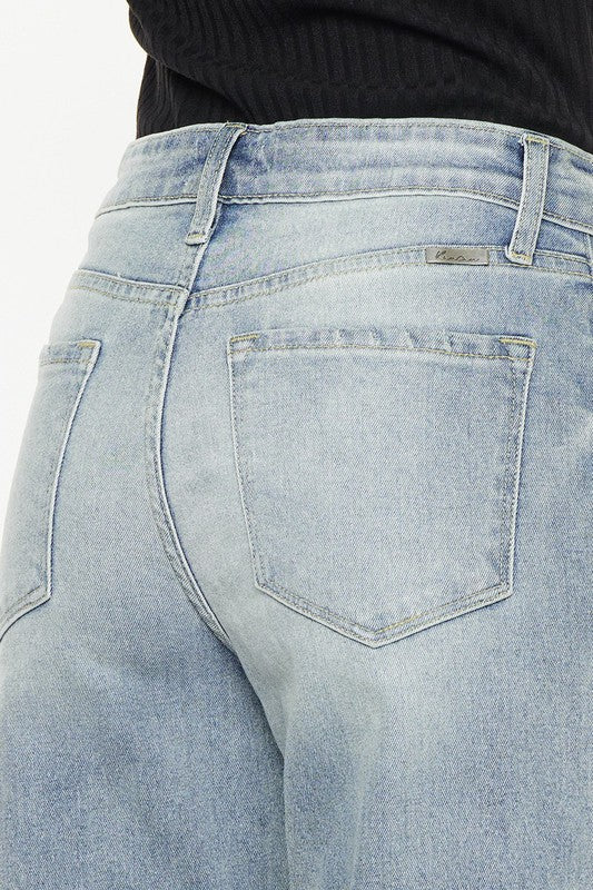 Kan Can USA High Rise Slim Wide Leg