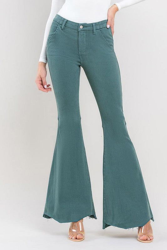 Vervet by Flying Monkey Super High Rise Wide Leg Jeans