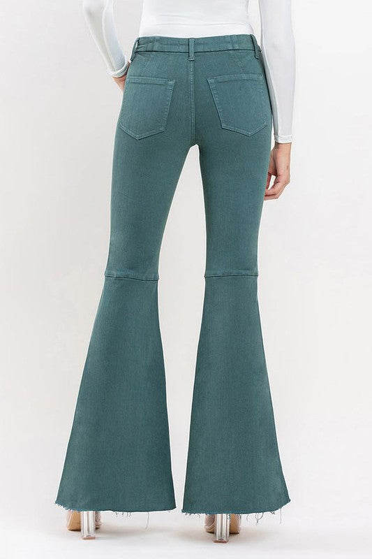 Vervet by Flying Monkey Super High Rise Wide Leg Jeans