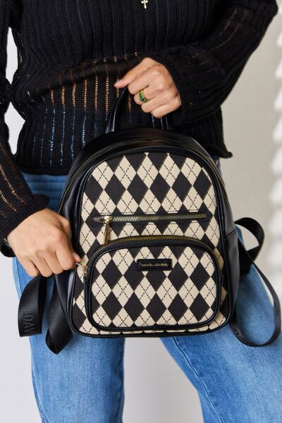 david jones leather backpack PU at A Roese Boutique Original David Jones backpack 6218-3