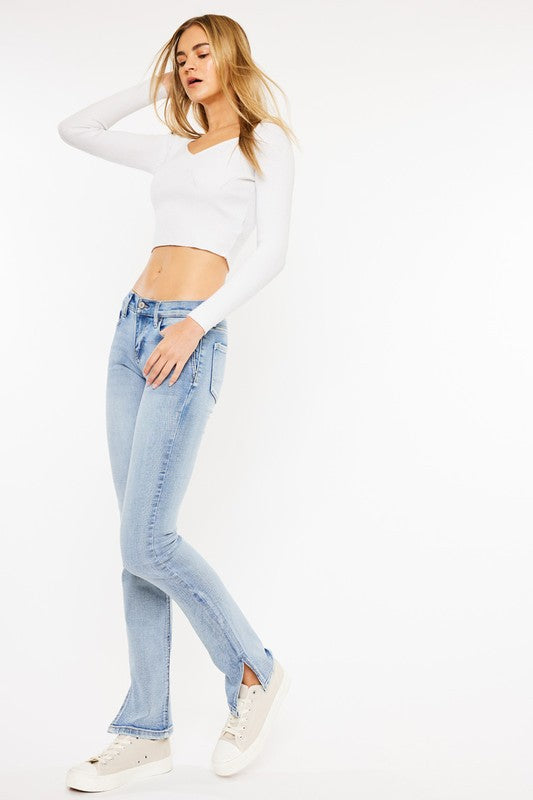 Kan Can USA Mid Rise Y2K Bootcut Jeans