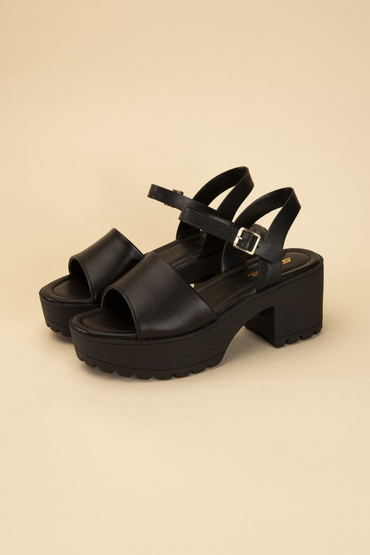 STACIE-S Platform Sandals