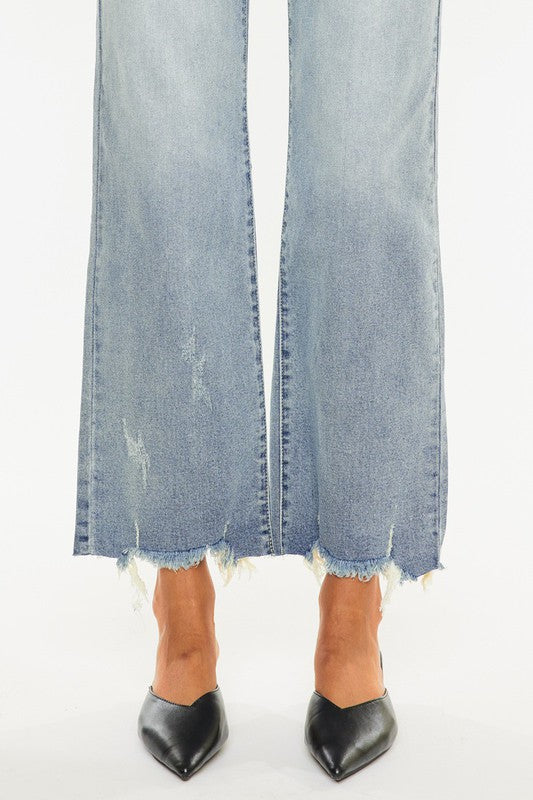 Kan Can USA High Rise Slim Wide Leg