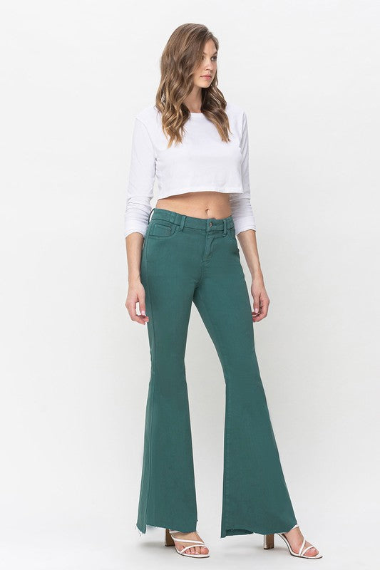 Vervet by Flying Monkey Super High Rise Wide Leg Jeans