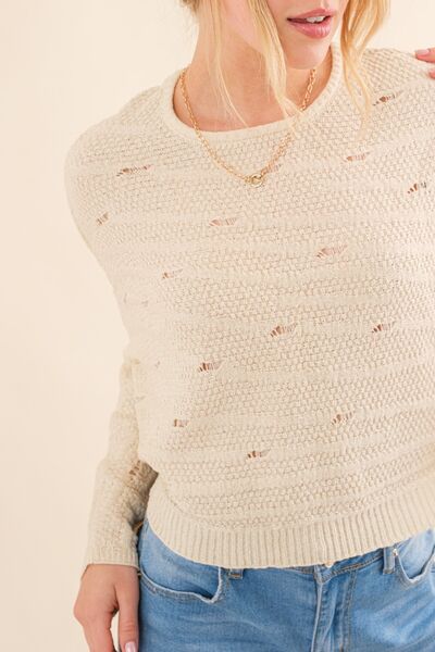 And The Why Dolman Sleeves Sweater